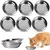 Lot 6 Gamelles Inoxydable, Gamelle Gamelle Plate, Facile Passe Chats Petits Lot 6 Gamelles Inoxydable, Gamelle Gamelle Plate, Facile Passe Chats Petits