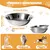 Lot 6 Gamelles Inoxydable, Gamelle Gamelle Plate, Facile Passe Chats Petits Lot 6 Gamelles Inoxydable, Gamelle Gamelle Plate, Facile Passe Chats Petits