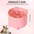 HausPets 2 comederos antiglotones elevados – Rosa/verde HausPets 2 comederos antiglotones elevados – Rosa/verde