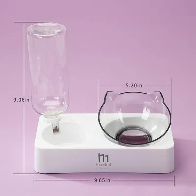 Marchul Gamelles Tapis, Bol Surélevé, Bouteille Anti-vomissement Inclinable Marchul Gamelles Tapis, Bol Surélevé, Bouteille Anti-vomissement Inclinable