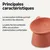 Basics Mangeoires surélevées Chats, Forme d'oreille 2, 13,2 13,2 cm,