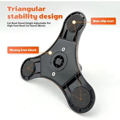 Gamelle chat surélevée – Support 15° – 3 hauteurs (10-17cm) Gamelle chat surélevée – Support 15° – 3 hauteurs (10-17cm)