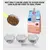 3er-Set erhöhte Katzennäpfe – 3-in-1 – Slow Feeder – 15°