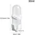 Automatic 2-Piece Snap-Lock Dispenser, 90ml 200ml Bottles Suspended Build,