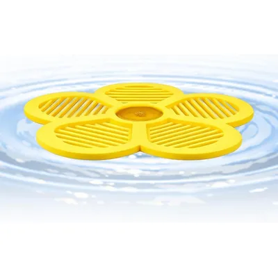 Floating Waterer,19.5cm Flower Shape Station Pool Farm Bee Water Feeder Bee