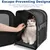 HausPets Sac à Dos de Transport Grande Taille pour Chats et Chiens