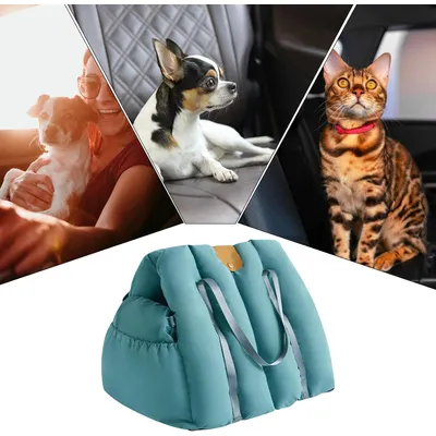 HausPets Siège Auto Surélevé pour Chien HausPets Siège Auto Surélevé pour Chien
