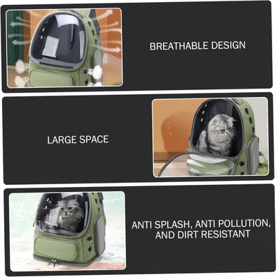HausPets Sac à Dos Bulle 3D pour Chat HausPets Sac à Dos Bulle 3D pour Chat