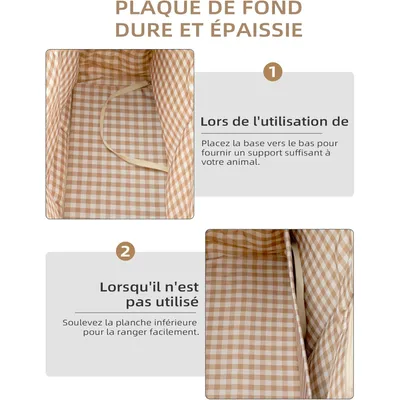 HausPets Sac de Transport Pliable et Respirant pour Chat et Chien HausPets Sac de Transport Pliable et Respirant pour Chat et Chien