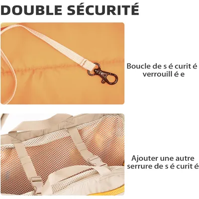 HausPets Sac de Transport Souple pour Animaux