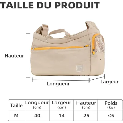 HausPets Sac de Transport Souple pour Animaux