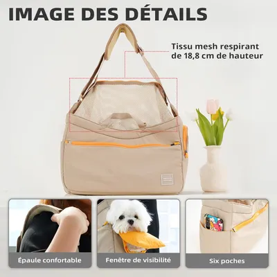 HausPets Sac de Transport Souple pour Animaux