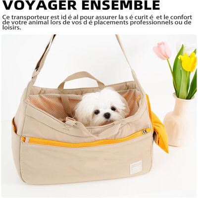 HausPets Sac de Transport Souple pour Animaux
