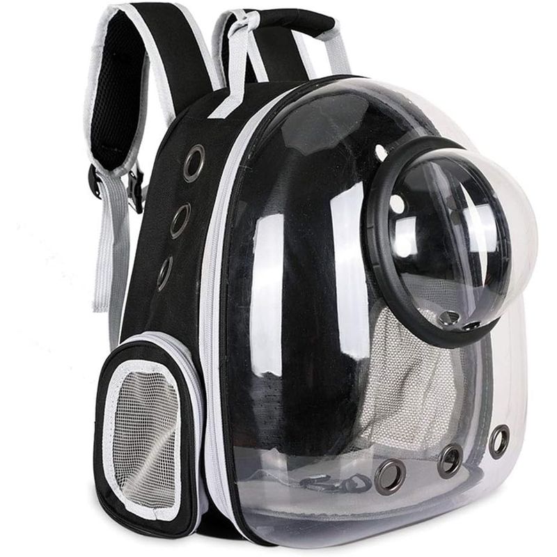 HausPets Weltraumkapsel-Rucksack für Haustiere