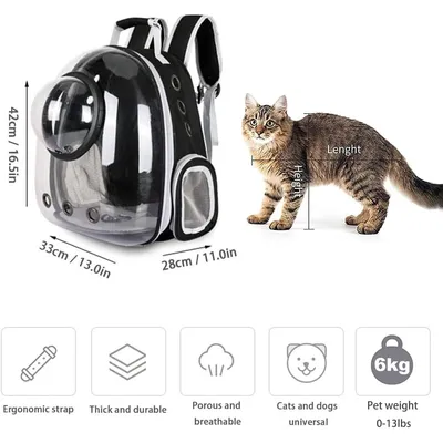 HausPets Sac à Dos Capsule Spatiale pour Animaux HausPets Sac à Dos Capsule Spatiale pour Animaux