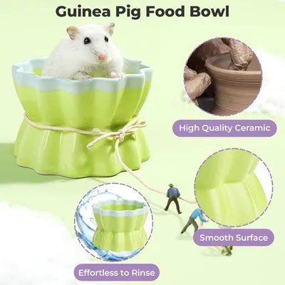 HausPets Keramik Hamster Schale Bonbonform pink klein HausPets Keramik Hamster Schale Bonbonform pink klein