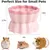 HausPets Keramik Hamster Schale Bonbonform pink klein HausPets Keramik Hamster Schale Bonbonform pink klein
