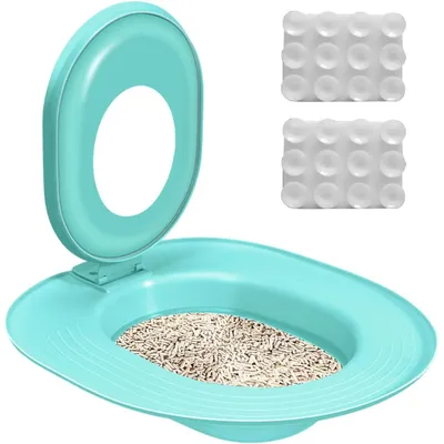 Kit apprentissage toilette chat - Siège anti-dérapant, intérieur