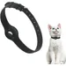 Sicherheitshalsband für Airtag - Silikon, schwarz