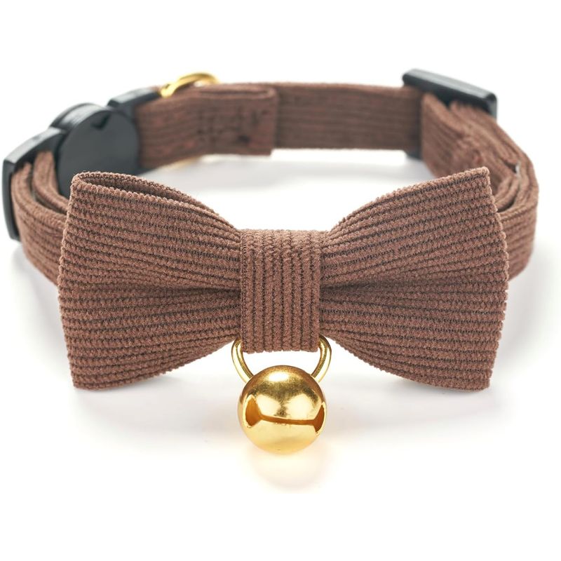 Collier coton ultra-doux pour peau sensible - Nœud papillon amovible