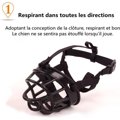 Muselière respirante - Anti-morsure, taille 5