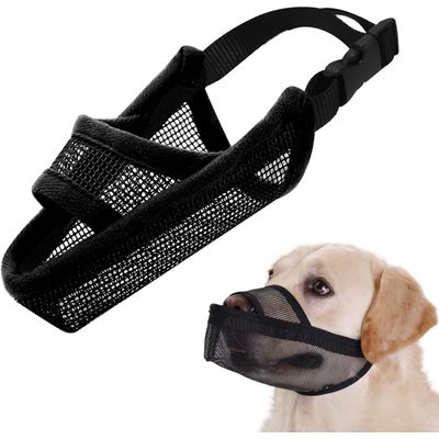 Nylon-Mesh-Maulkorb M - trinkbar, Anti-Bellen