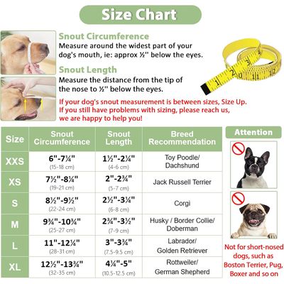 HausPets Bozal de malla Mayerzon - Jadeo, bebida, L, negro