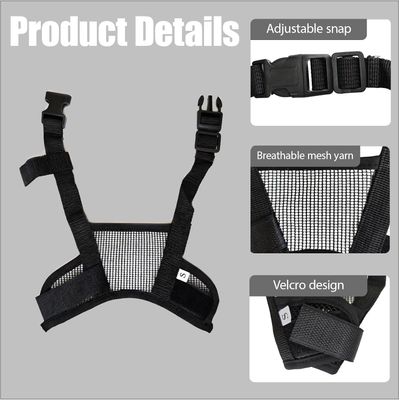 Muselière nylon maille - Petite taille, anti-aboiement, S
