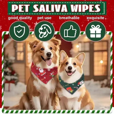 HausPets 2er Set Weihnachtshalsbänder Hunde Katzen Rot Grün HausPets 2er Set Weihnachtshalsbänder Hunde Katzen Rot Grün