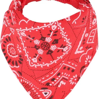 HausPets Verstellbares Hund-Katzen-Bandana Rot M HausPets Verstellbares Hund-Katzen-Bandana Rot M