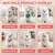 HausPets 6er Set Hunde-Bandanas mit verstellbarem Halsband