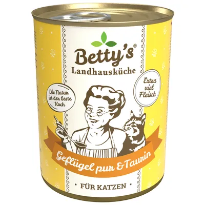 Betty's Landhausküche Geflügel pur & Taurin Betty's Landhausküche Geflügel pur & Taurin