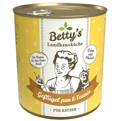 Betty's Landhausküche Geflügel pur & Taurin Betty's Landhausküche Geflügel pur & Taurin