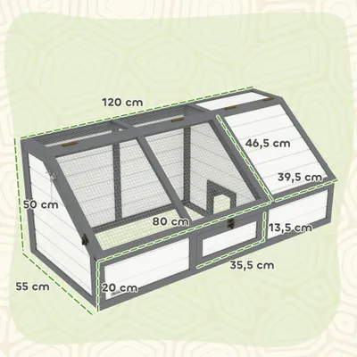 PawHut Schildkrötenhaus