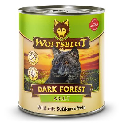 Wolfsblut - Dark Forest - Adult Nassfutter für Hunde 6x800g