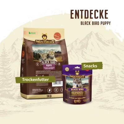 Wolfsblut - Black Bird - Puppy Trockenfutter für Hunde Wolfsblut - Black Bird - Puppy Trockenfutter für Hunde