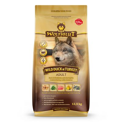 Wolfsblut - Wild Duck & Turkey Adult Trockenfutter