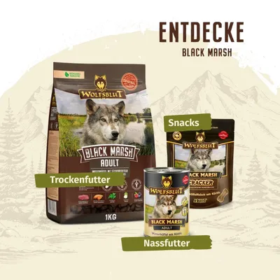 Wolfsblut - Black Marsh - Adult Trockenfutter für Hunde Wolfsblut - Black Marsh - Adult Trockenfutter für Hunde