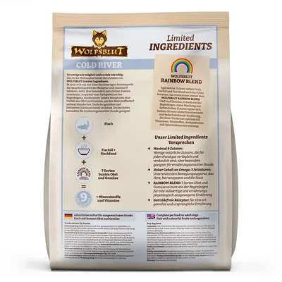 Wolfsblut - Cold River - Limited Ingredients Adult Trockenfutter für Hunde