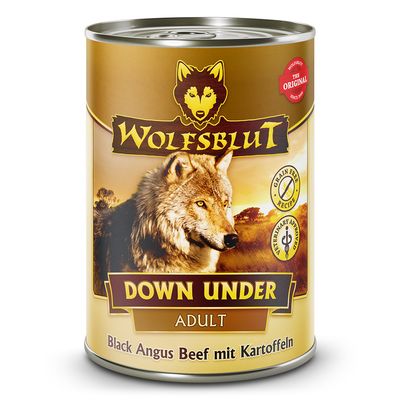 Wolfsblut - Down Under - Adult Nassfutter für Hunde 6x395g