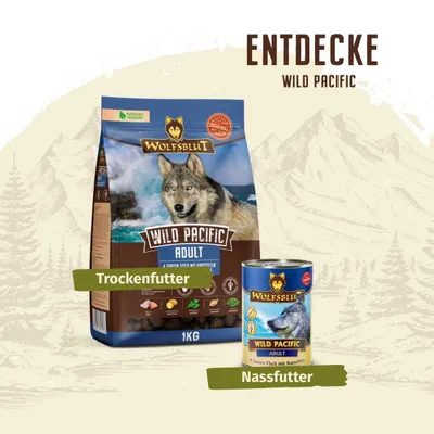 Wolfsblut - Wild Pacific - Adult Trockenfutter für Hunde
