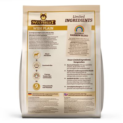 Wolfsblut - Wide Plain - Limited Ingredients Adult Trockenfutter für Hunde