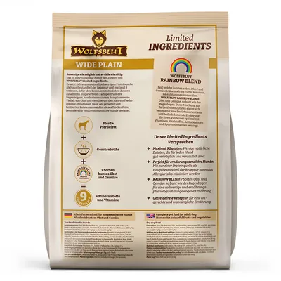 Wolfsblut - Wide Plain - Limited Ingredients Adult Trockenfutter für Hunde Wolfsblut - Wide Plain - Limited Ingredients Adult Trockenfutter für Hunde