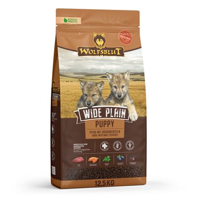 Wolfsblut - Wide Plain - Puppy Trockenfutter für Hunde 12,5kg