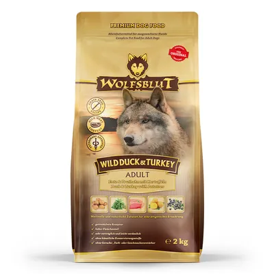 Wolfsblut - Wild Duck & Turkey Adult Trockenfutter Wolfsblut - Wild Duck & Turkey Adult Trockenfutter
