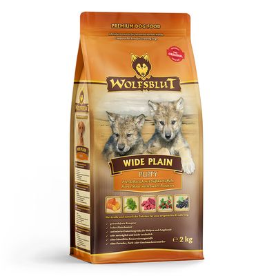 Wolfsblut - Wide Plain - Puppy Trockenfutter für Hunde 2kg