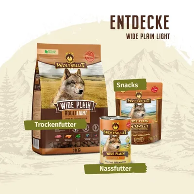 Wolfsblut - Wide Plain Light Adult Trockenfutter