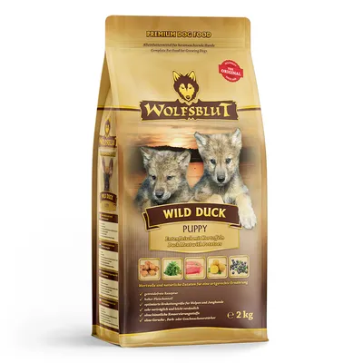 Wolfsblut - Wild Duck Puppy / Junior Trockenfutter Wolfsblut - Wild Duck Puppy / Junior Trockenfutter