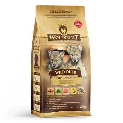 Wolfsblut - Wild Duck Puppy / Junior Trockenfutter Wolfsblut - Wild Duck Puppy / Junior Trockenfutter