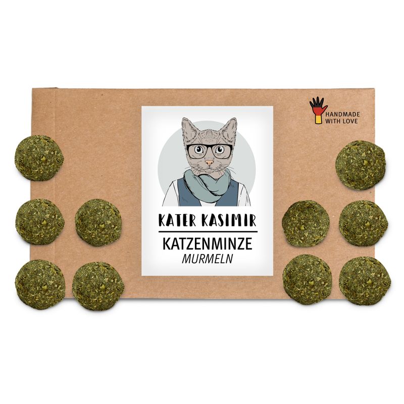 Kater Kasimir Katzenminze Kugeln (10er Set)